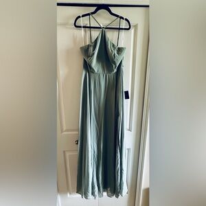 NWT Absolutely Breathtaking Sage Brush Maxi Dress
